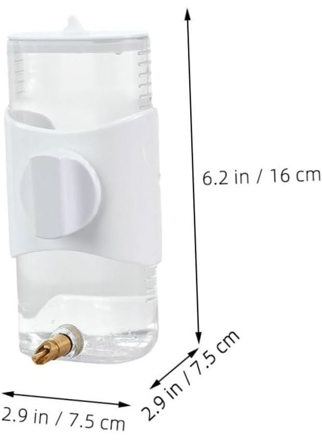 Automatic Bird Waterer 500ml Parrot Drinking Device for Cages Easy to Install - Image 2